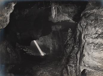 (CAVES OF TASMANIA, AUSTRALIA) A fascinating album with 60 photographs documenting vast mineral formations and deposits within the cave